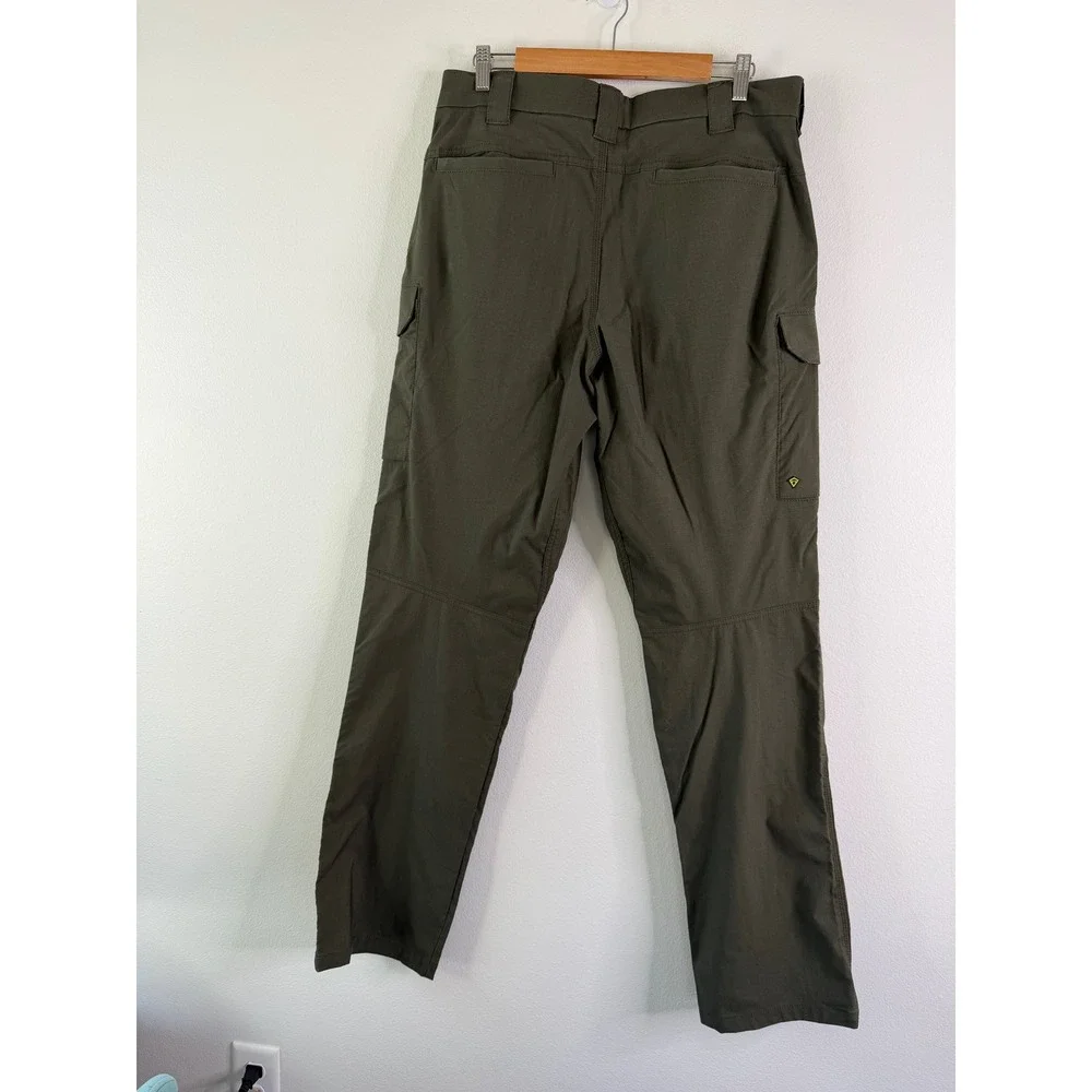First Tactical Cargo Pants Mens 34x36 Green Ripstop‎ Tactical Utility Trousers